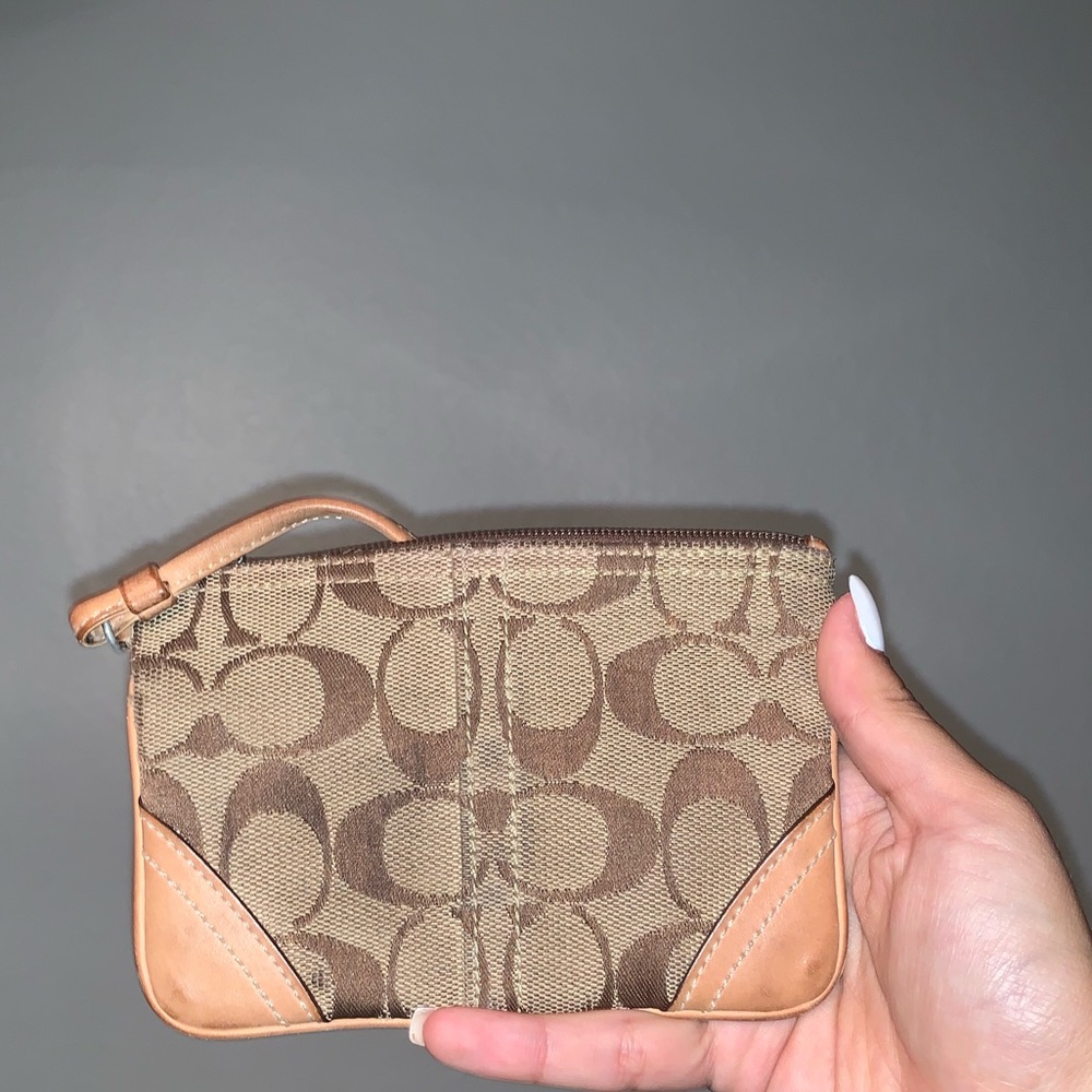 Coach wristlet